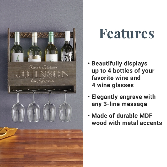 Mdf best sale wine rack